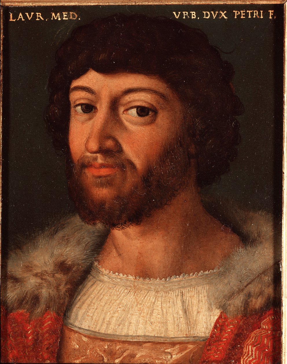 II. Laurent Medici portréja (Lorenzo di Piero de 