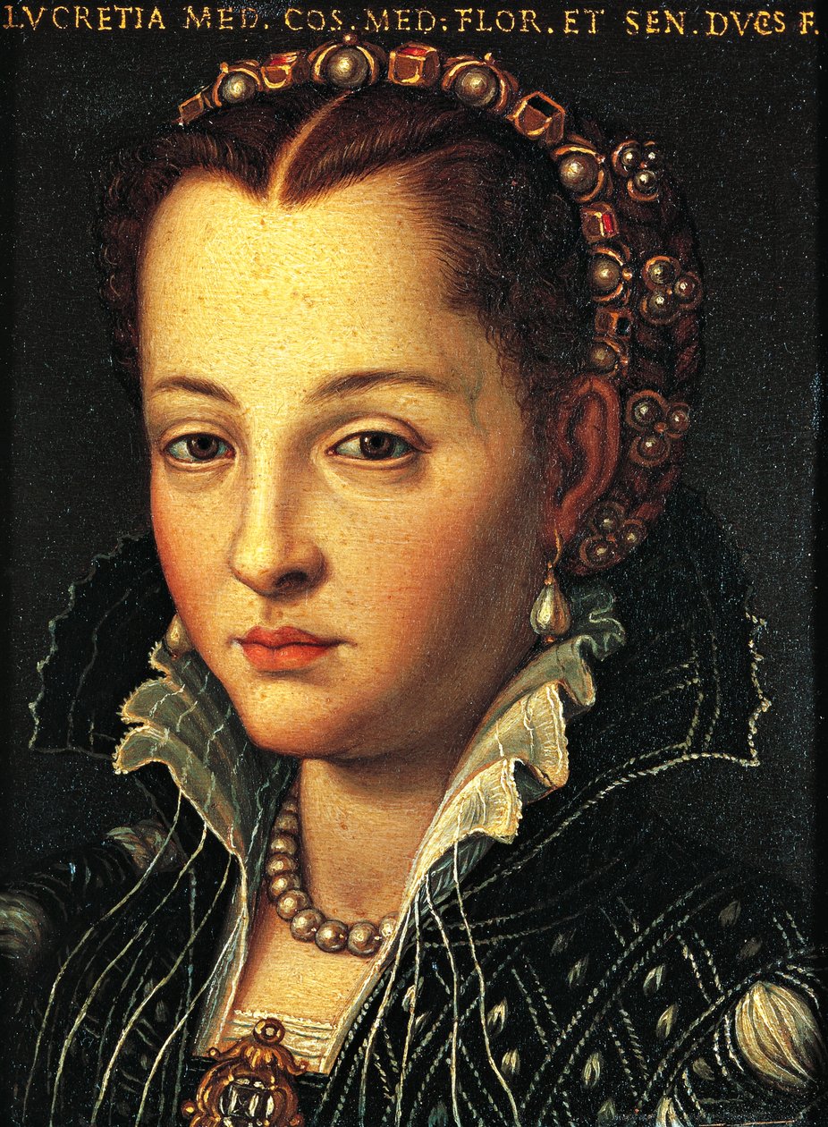 Lucrezia portréja, Medici (Firenze alkotó: Agnolo Bronzino