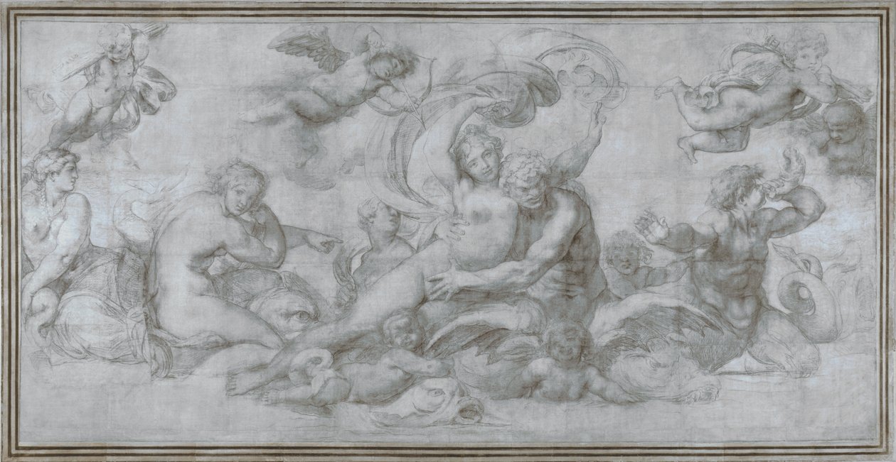 Tengeri diadal alkotó: Agostino Carracci