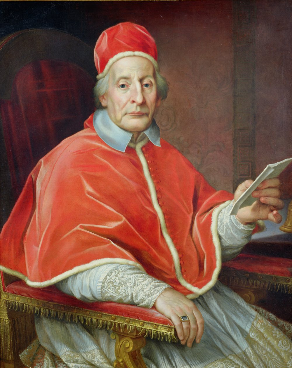 Kelemen pápa portréja XII alkotó: Agostino Masucci
