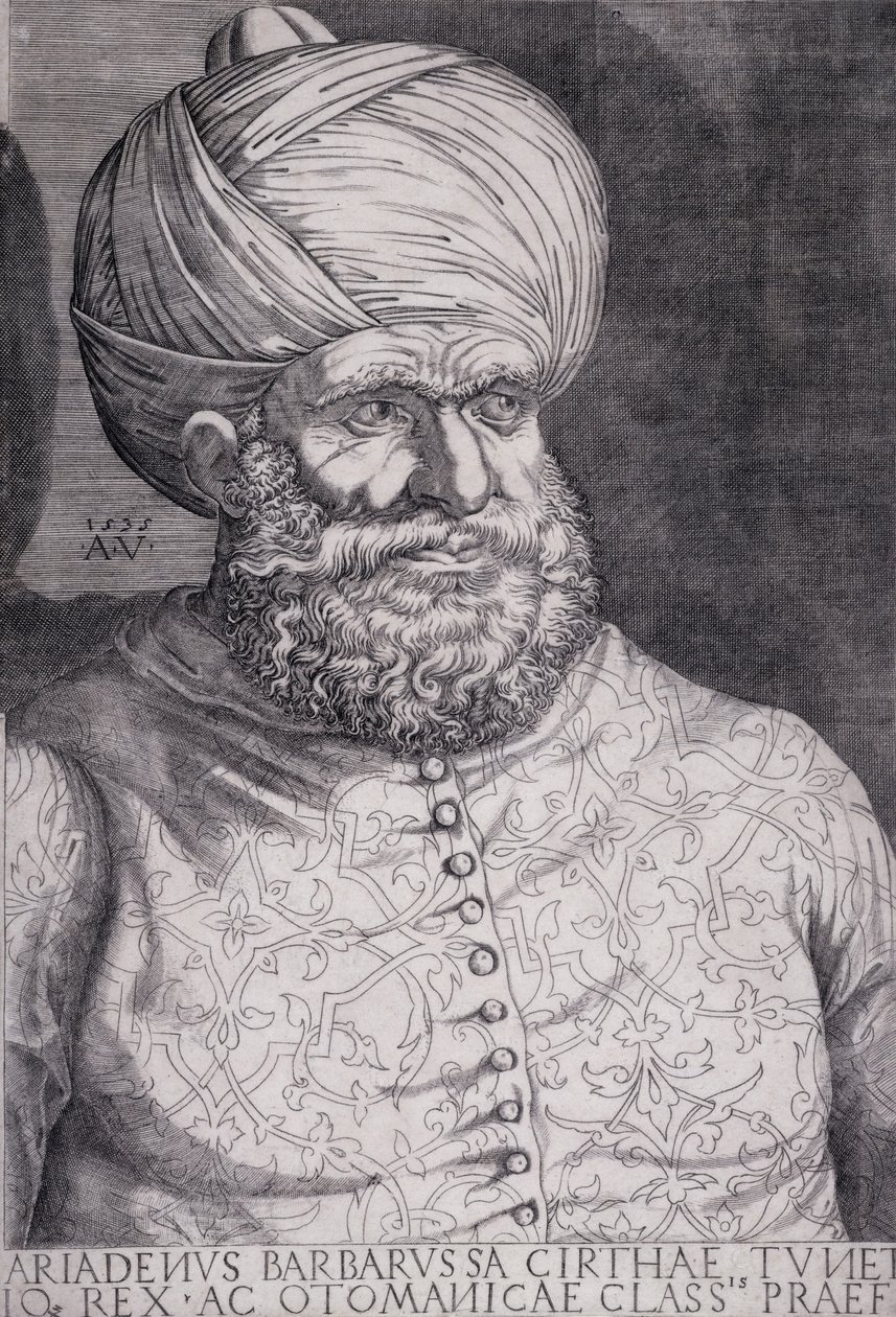 Barbarossa (Khayr ad-Din) (megh. 1546) 1535 alkotó: Agostino Musi