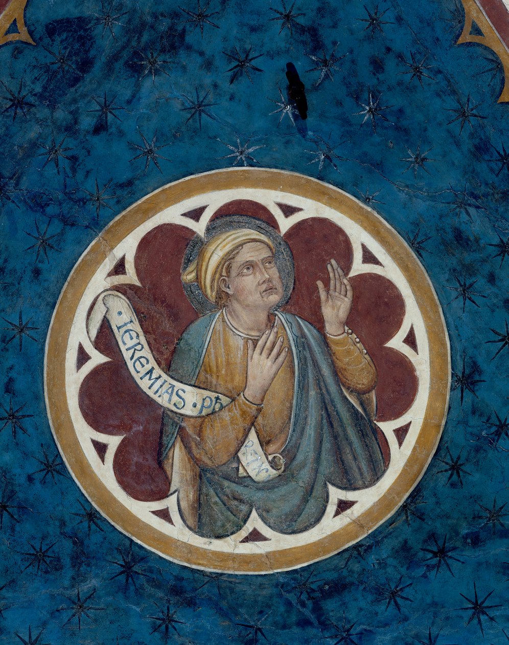 Jeremiás próféta, részlet alkotó: Agostino di Marsiglio