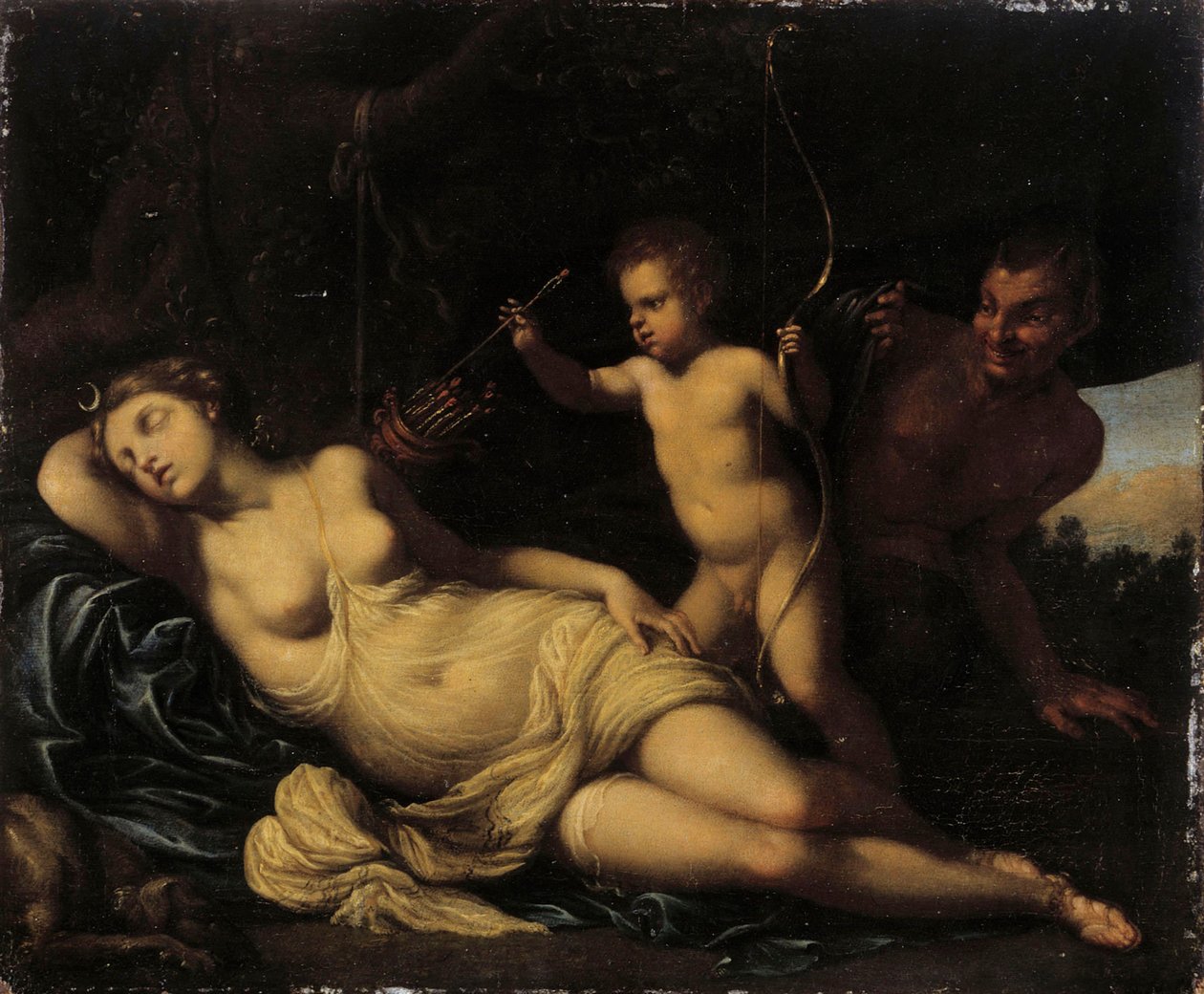 Alvó Diana alkotó: Agostino Carracci