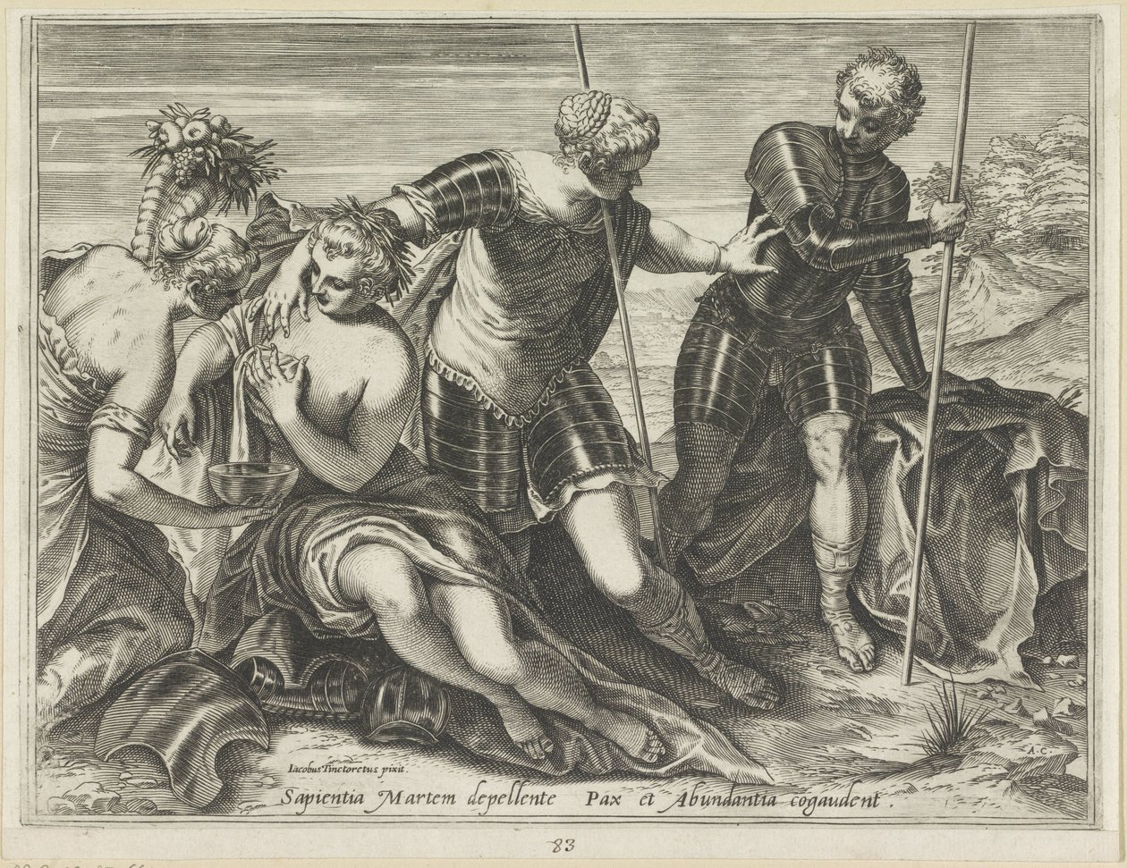 A Marsot a Minerva küldte el alkotó: Agostino Carracci