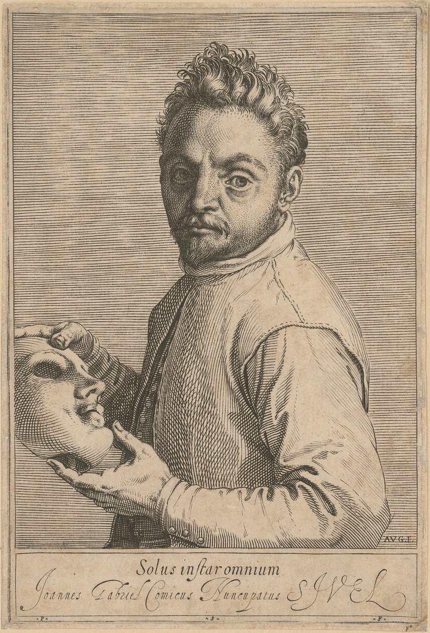 Giovanni Gabrielli, „Il Sivello” portréja alkotó: Agostino Carracci