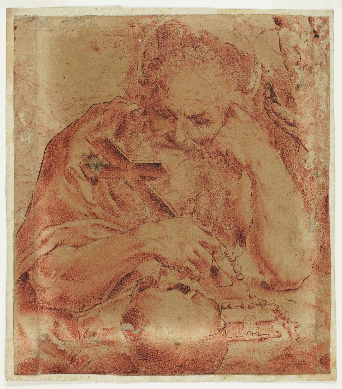 Szent Jeromos alkotó: Agostino Carracci
