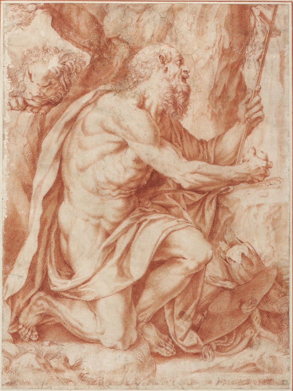 Szent Jeromos alkotó: Agostino Carracci