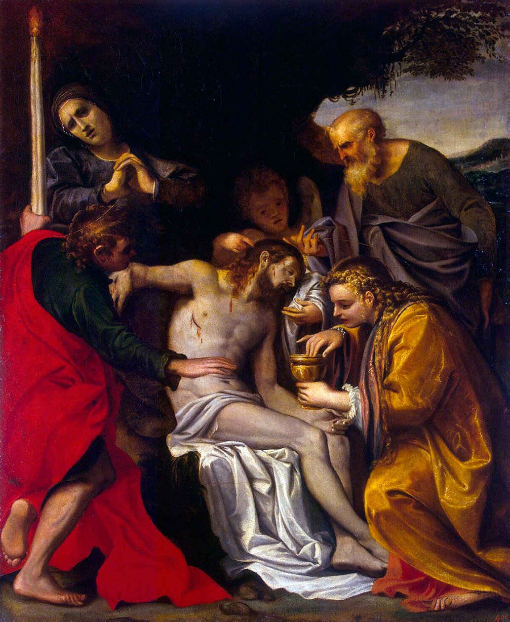 Siralom Krisztus felett”, c1586. alkotó: Agostino Carracci