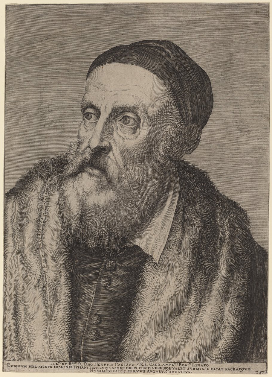 Tiziano alkotó: Agostino Carracci after Titian