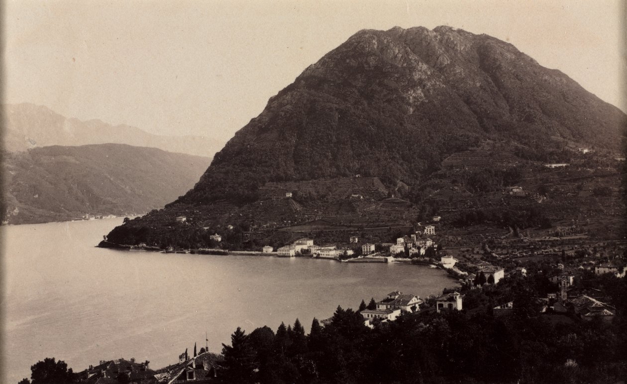 Baveno, Lago Maggiore, Olaszország alkotó: Agostino Francesangeli