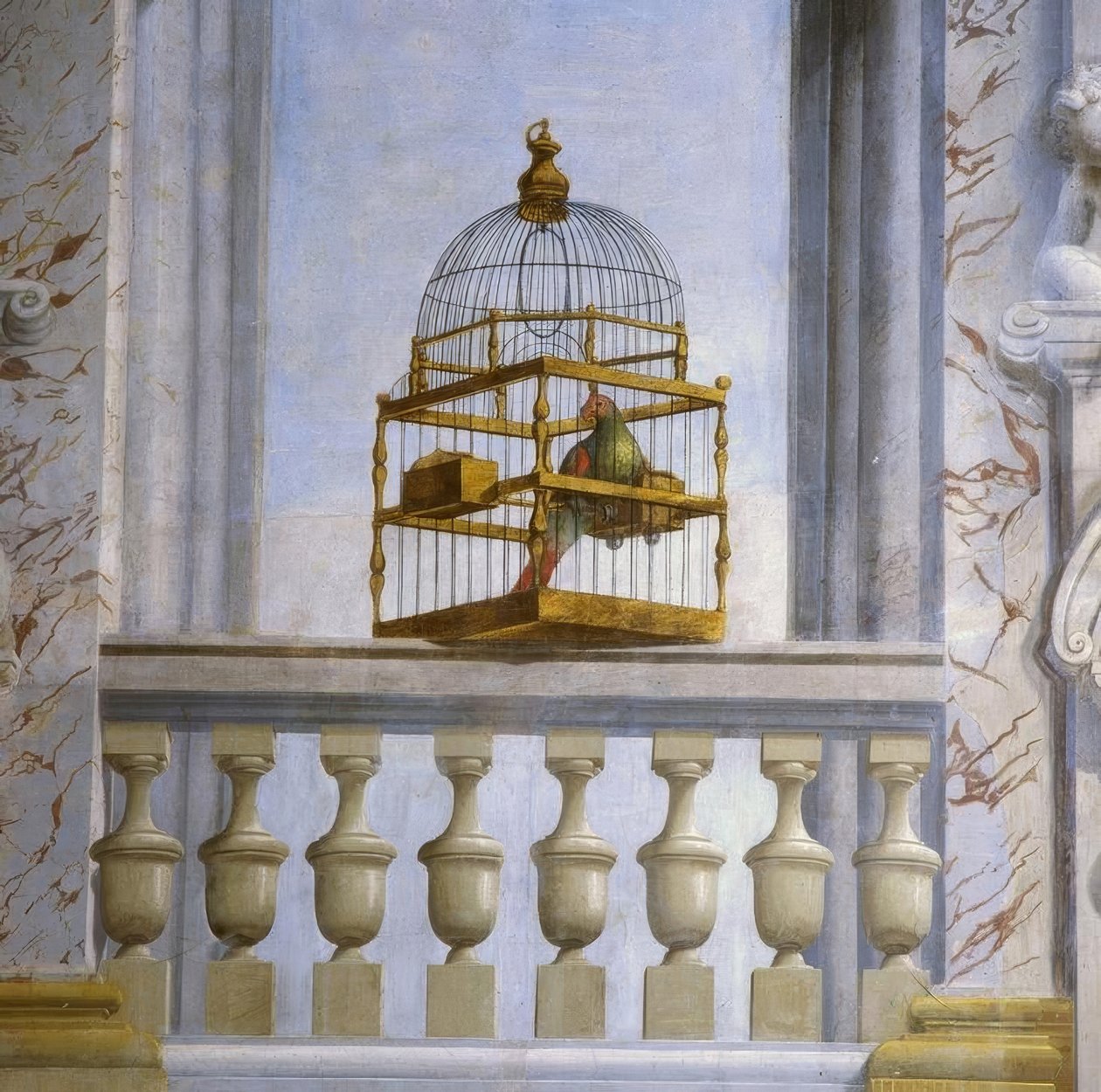 Rom, Palazzo Spada. Találkozók terme alkotó: Agostino Mitelli