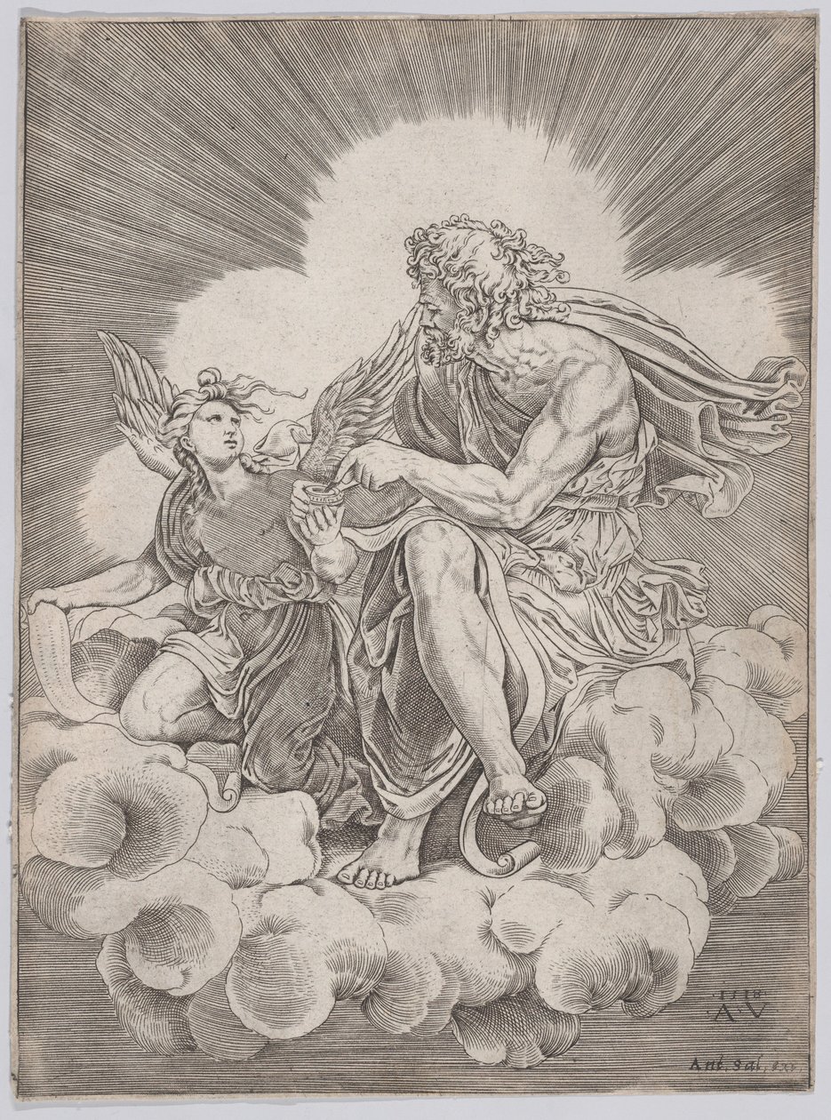 Szent Máté 1518-ban kelt. alkotó: Agostino Veneziano