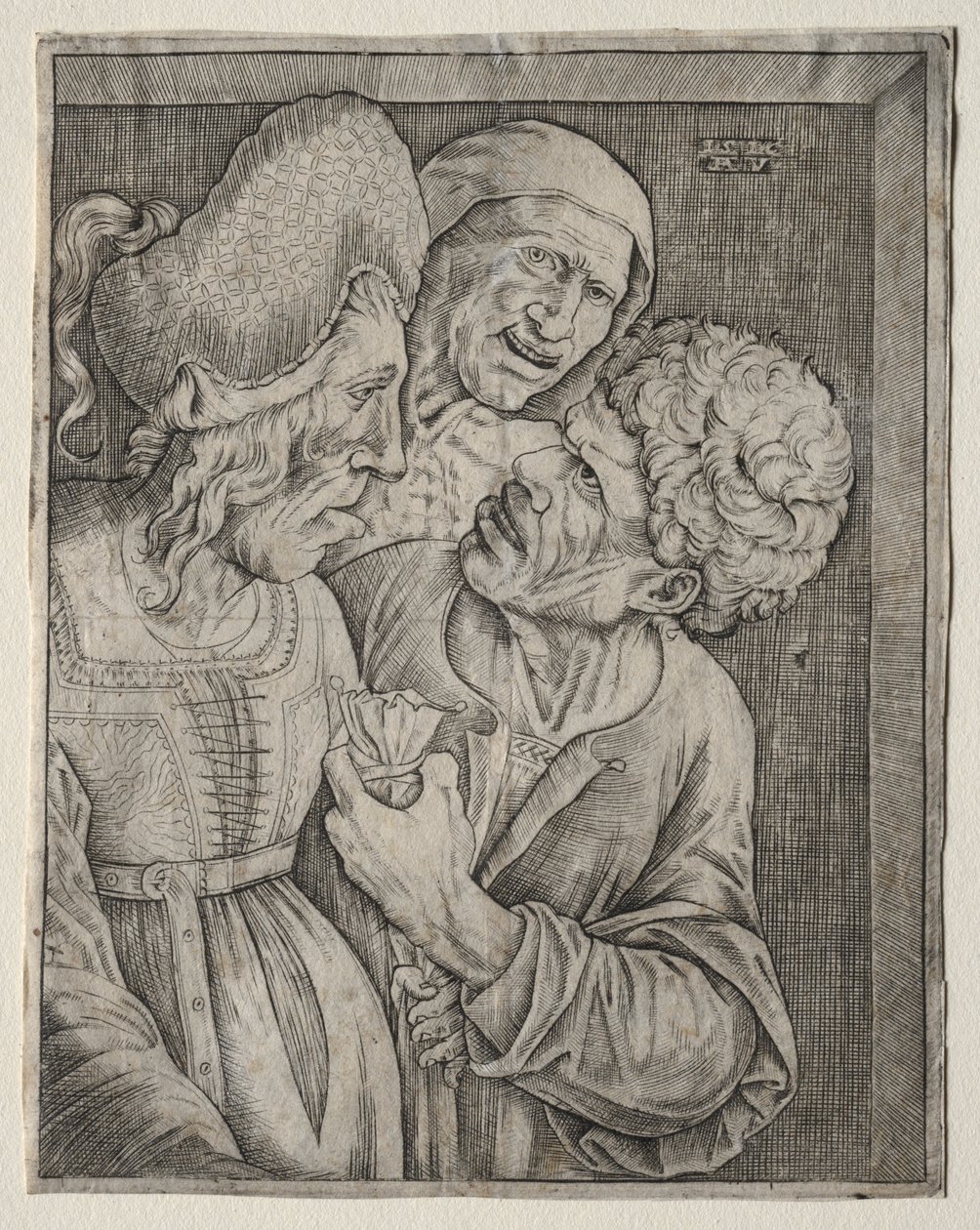 A gazdag öregasszony alkotó: Agostino Veneziano