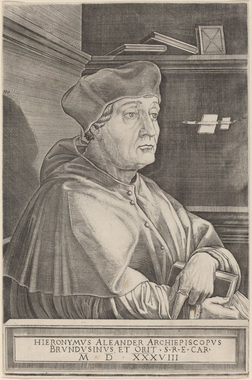 Hieronymus Alexander, Brindisi érseke alkotó: Agostino dei Musi