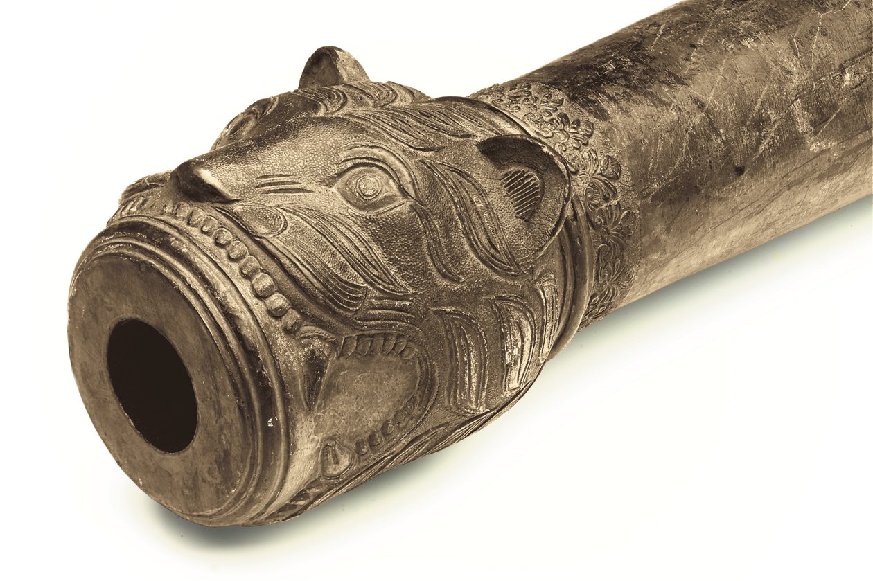 Rendkívül ritka ágyú, 1790-91 alkotó: Ahmad Pali