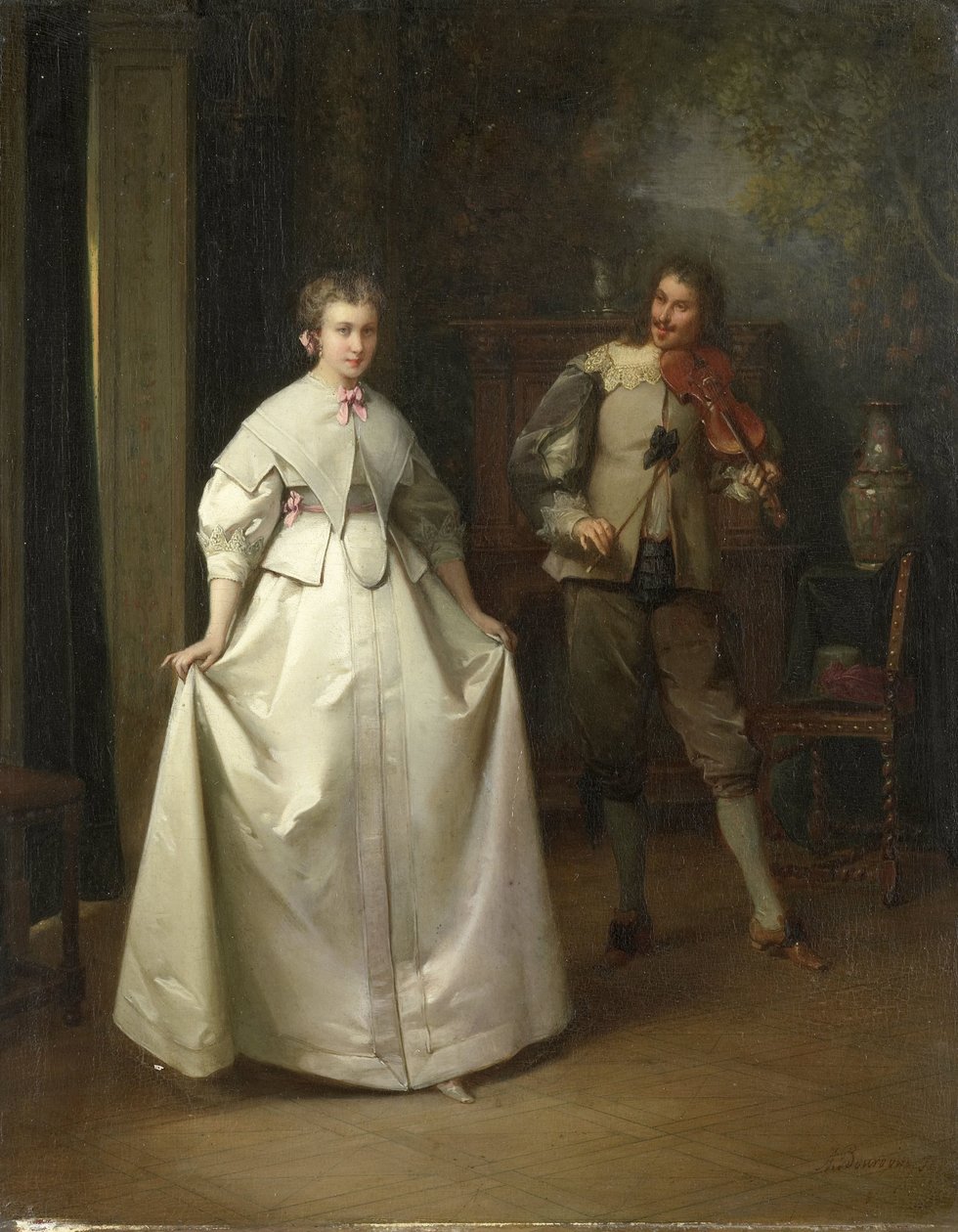 A tánc alkotó: Aimé Gabriel Adolphe Bourgoin