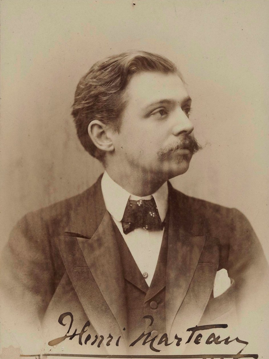 Henri Marteau hegedűművész és zeneszerző portréja 1874-1934, 1898. alkotó: Aime Dupont