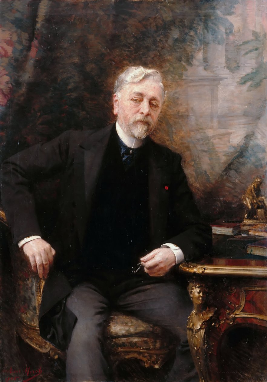 Gustave Eiffel portréja 1832-1923 alkotó: Aimé Nicolas Morot