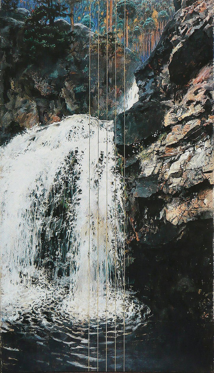 Mantykoski WaterfallnFrench: The Mantykoskin Rapids alkotó: Akseli Gallen Kallela