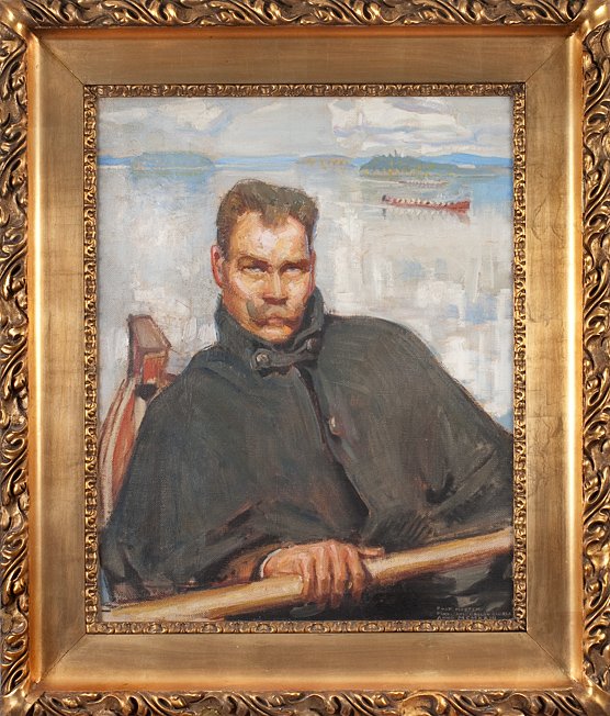 Johannes Linnankoski alkotó: Akseli Gallen Kallela