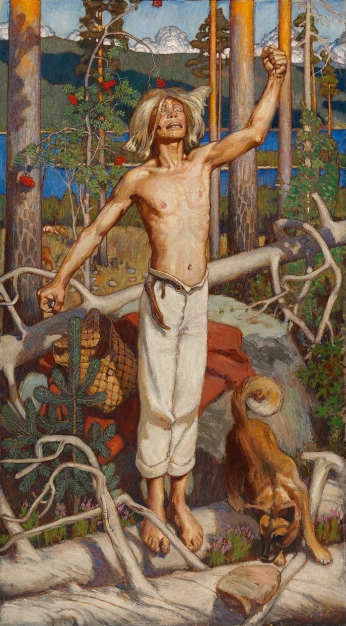 Kullervo átka alkotó: Akseli Gallen-Kallela
