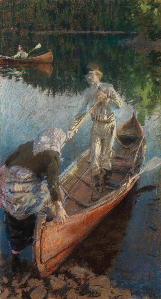 Szent Iván-éj alkotó: Akseli Gallen-Kallela