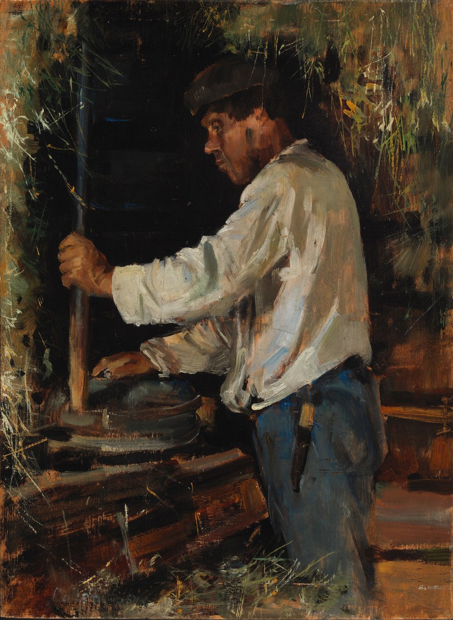 Kézi marás alkotó: Akseli Gallen-Kallela