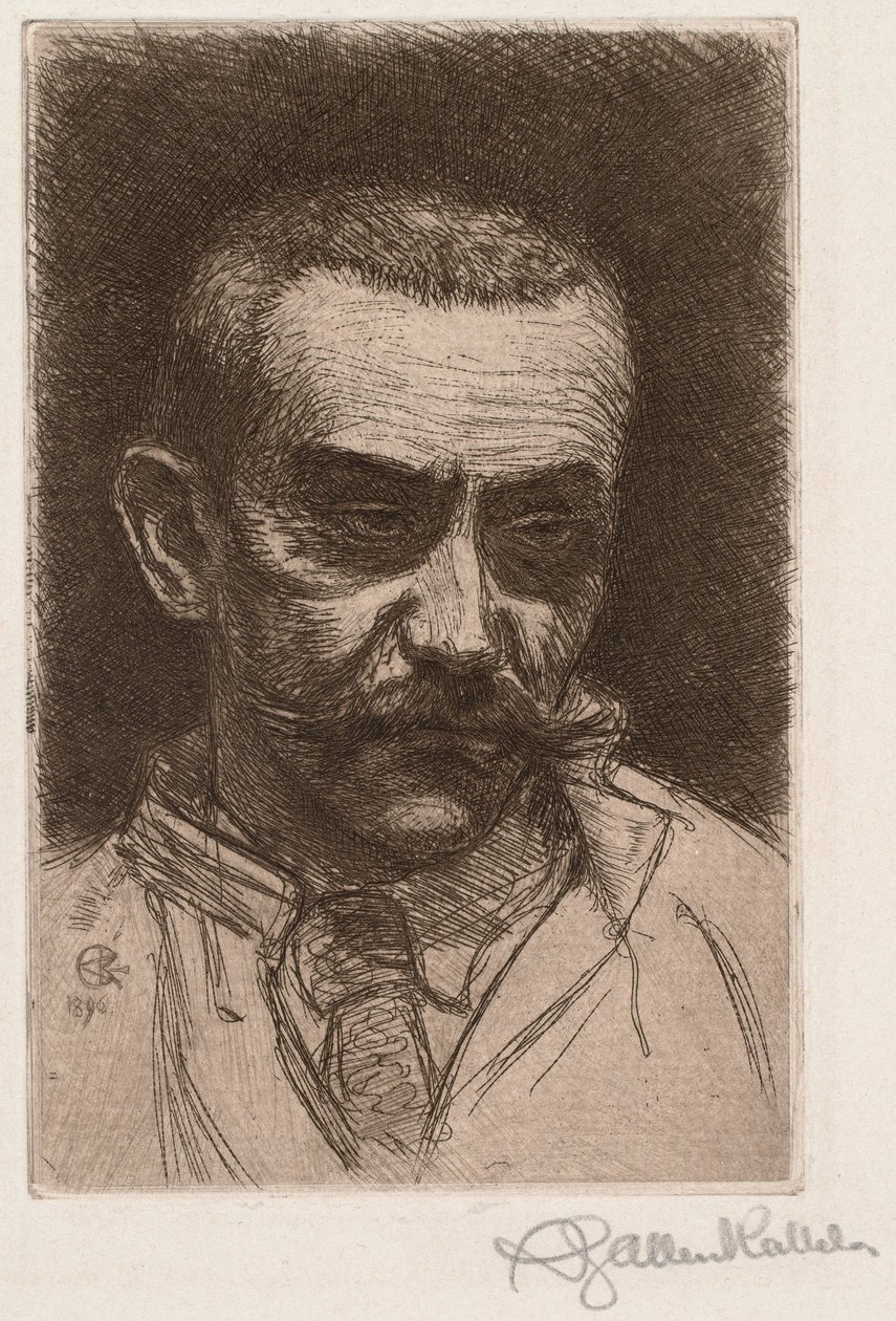 Louis Sparre portréja alkotó: Akseli Gallen-Kallela