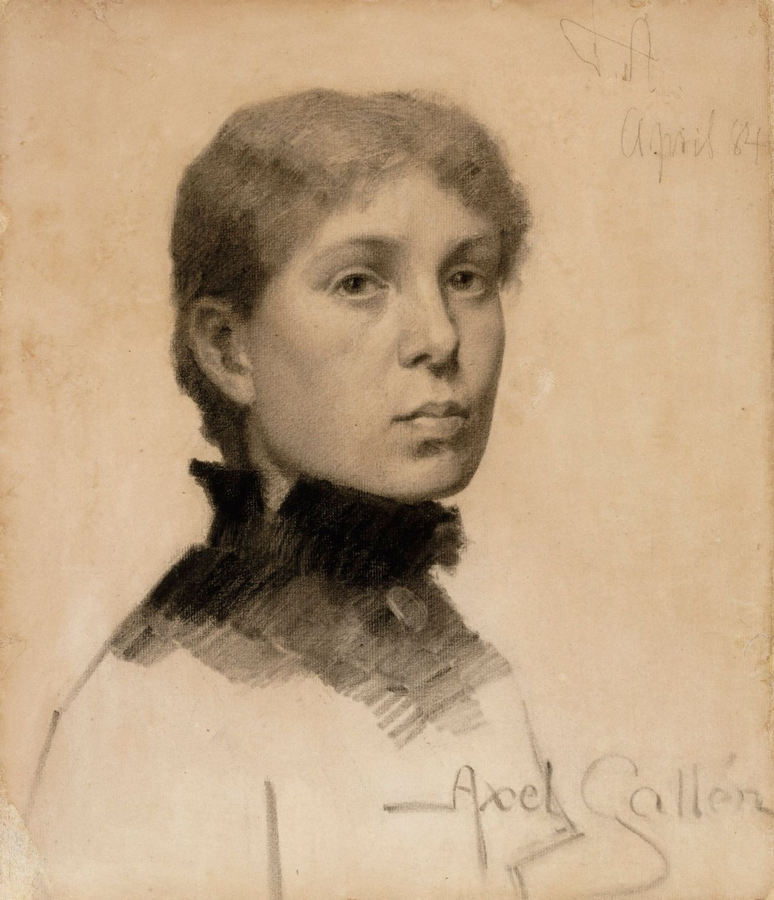 Egy nő portréja alkotó: Akseli Gallen-Kallela