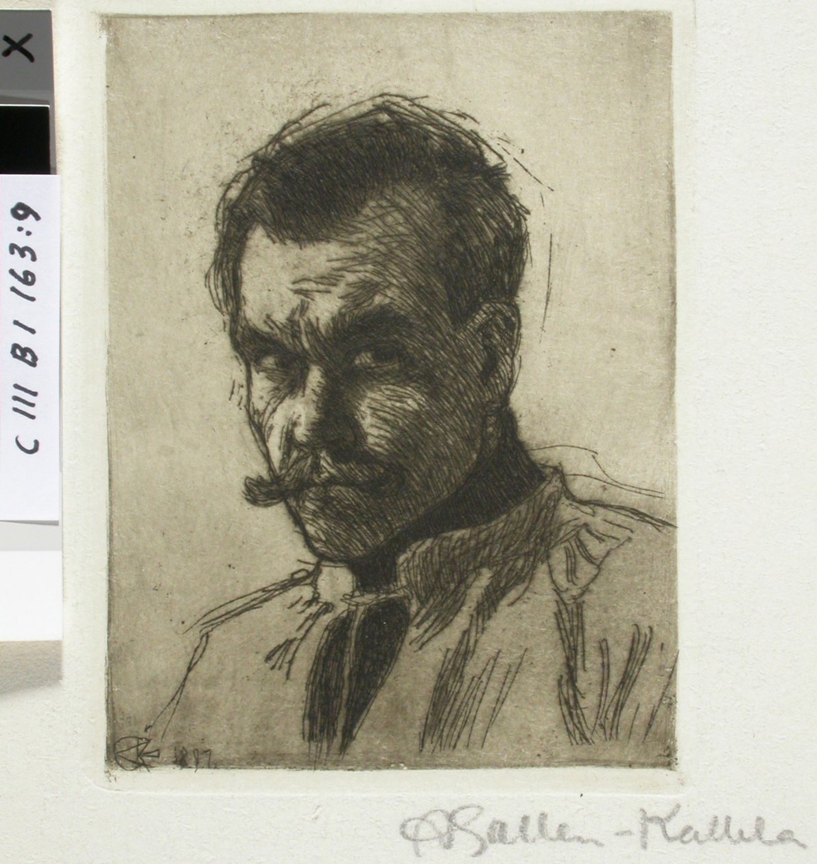 Önarckép alkotó: Akseli Gallen-Kallela