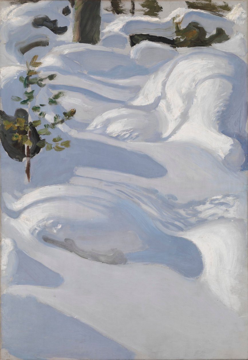 Napfény a hóban alkotó: Akseli Gallen-Kallela