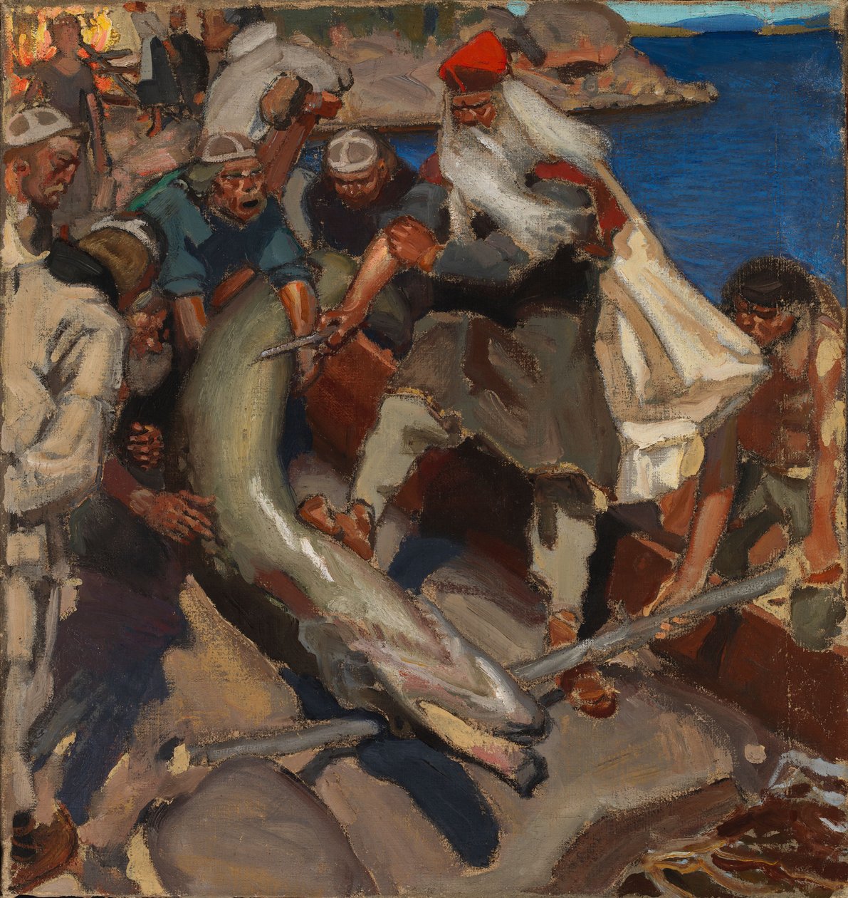 Az óriás csuka alkotó: Akseli Gallen-Kallela
