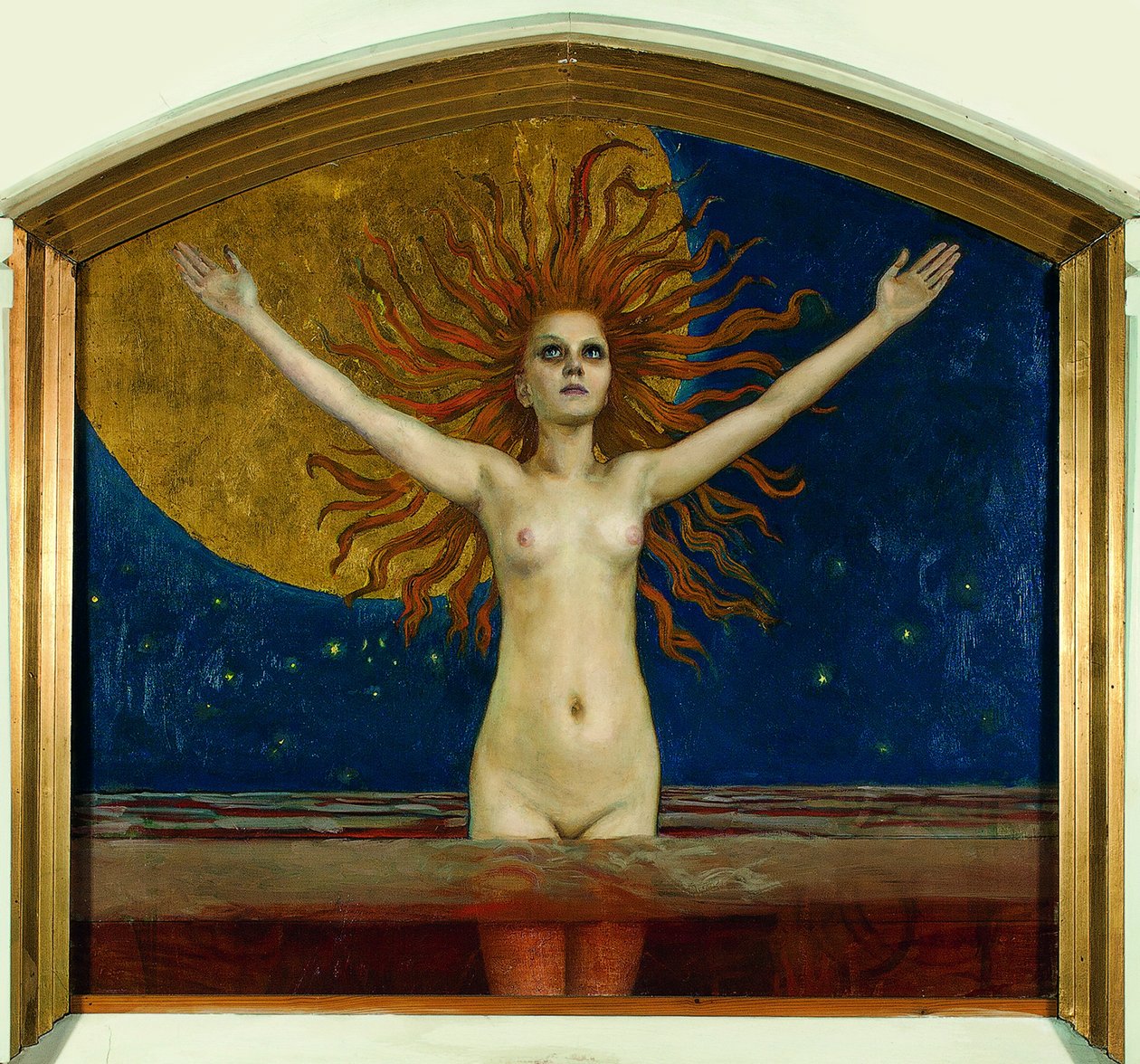 Ad Astra, 1894 alkotó: Akseli Gallen Kallela