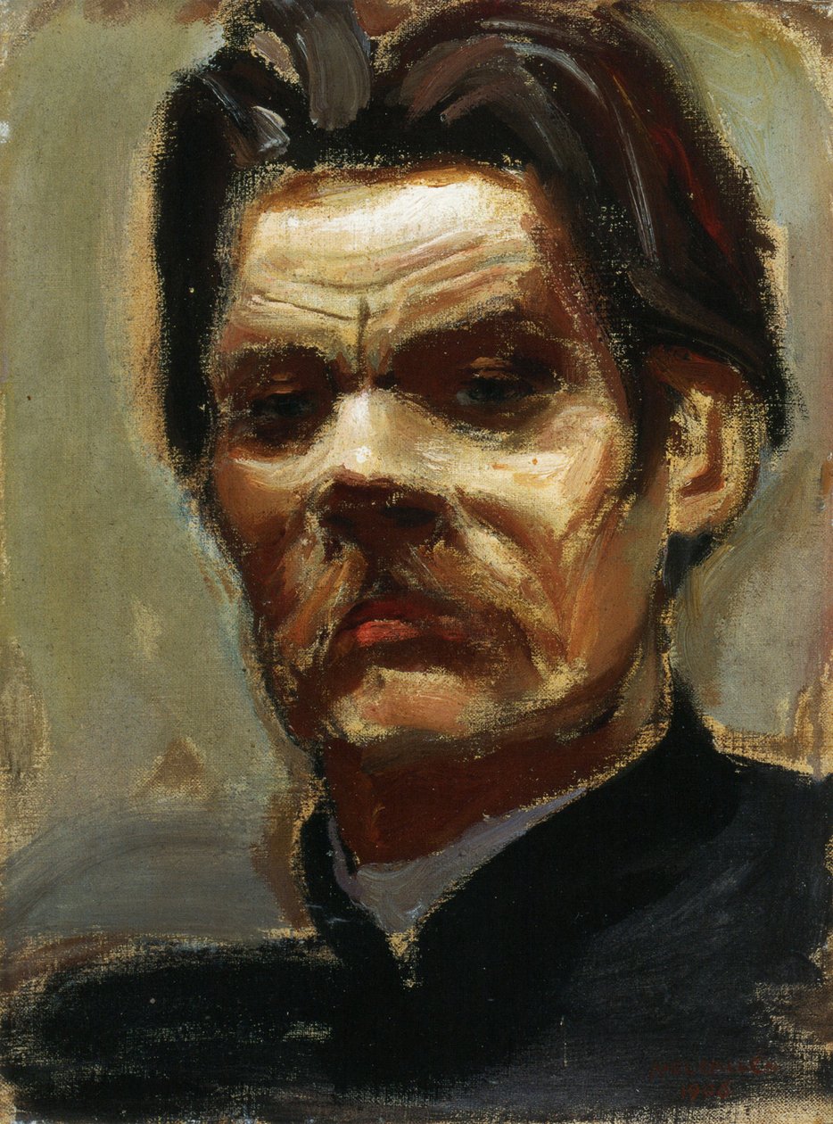 Maxim Gorkij (1868-1939) szerző portréja (Maxime Gorki) - Gallen-Kallela, Akseli (1865-1931) - 1906 - Olaj, vászon - Konstmuseet Ateneum, Helsinki alkotó: Akseli Valdemar Gallen Kallela