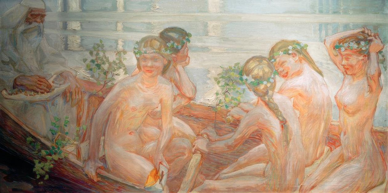 A.Gallen-Kallela, Väinämöinens Reise alkotó: Akseli Valdemar Gallen Kallela