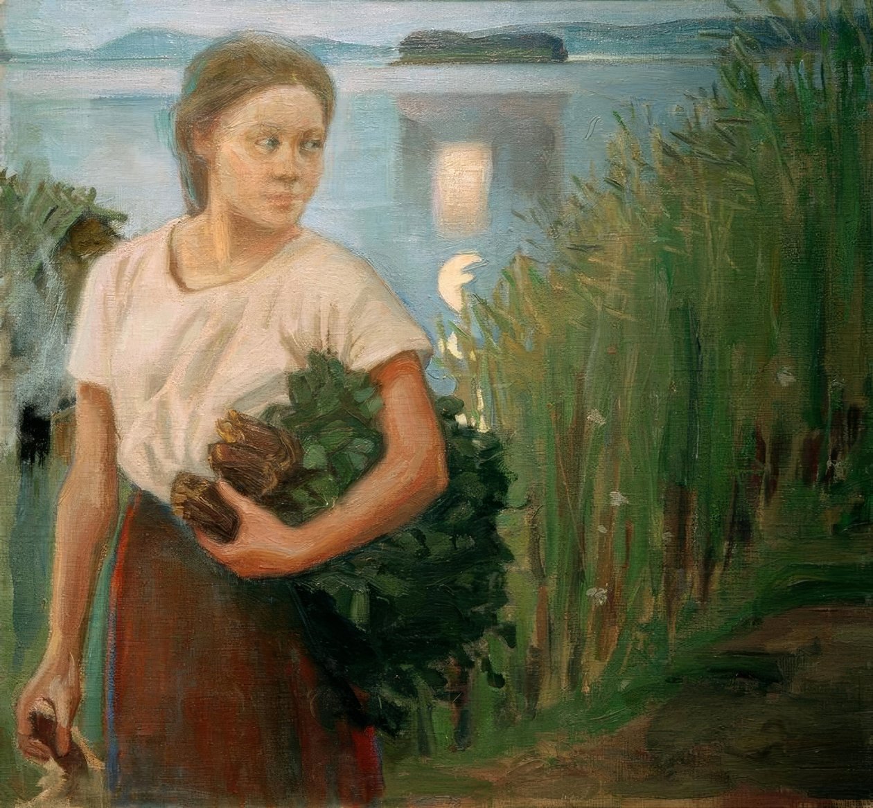 A szauna lány alkotó: Akseli Valdemar Gallen Kallela