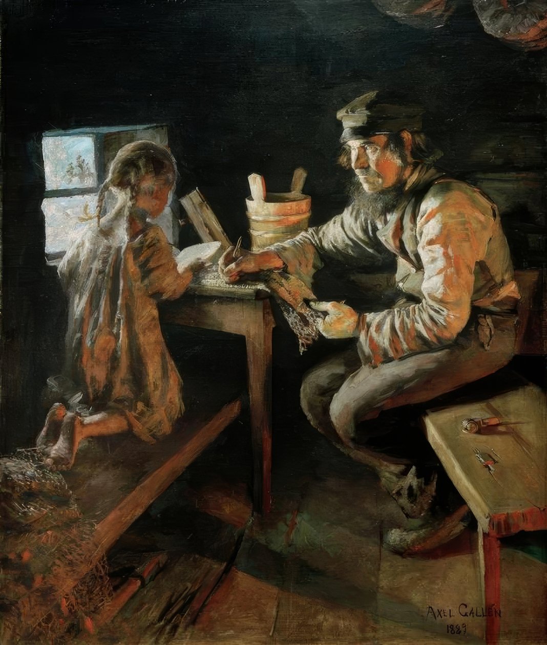 Első lecke alkotó: Akseli Valdemar Gallen Kallela