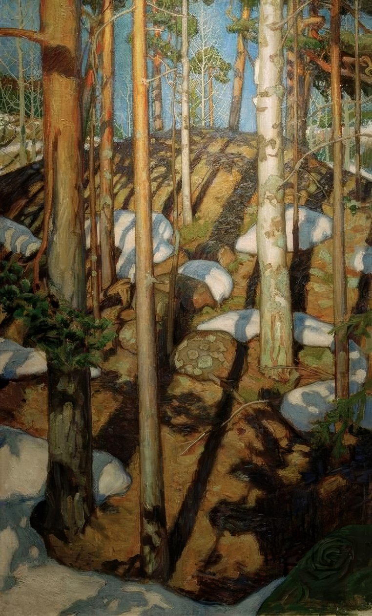 Tavasz Kalelában alkotó: Akseli Valdemar Gallen Kallela