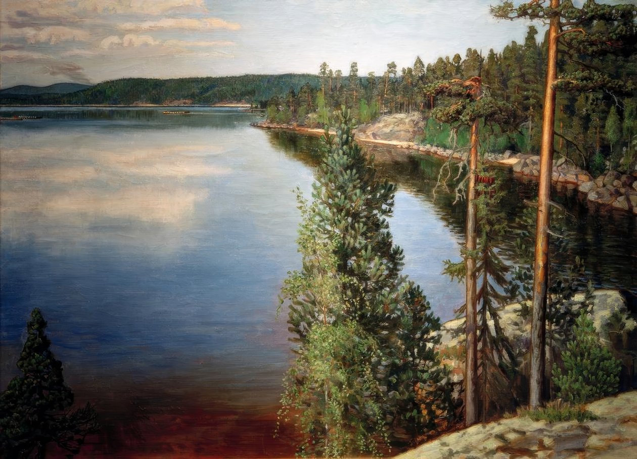 Ruovesi táj alkotó: Akseli Valdemar Gallen Kallela