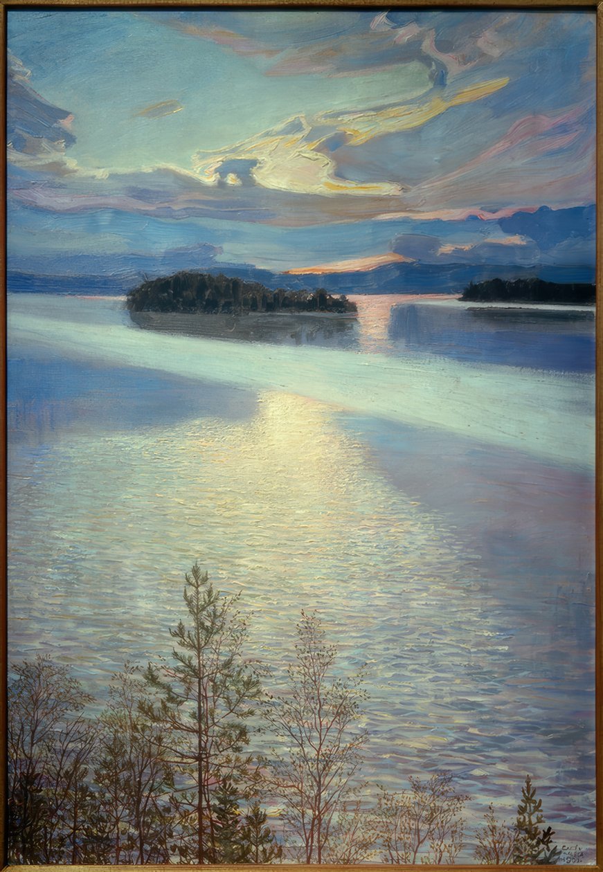 Seeblick alkotó: Akseli Valdemar Gallen Kallela