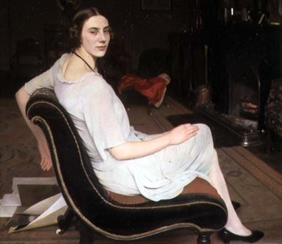Marguerite, 1927 körül (olaj, vászon) alkotó: Alan Beeton