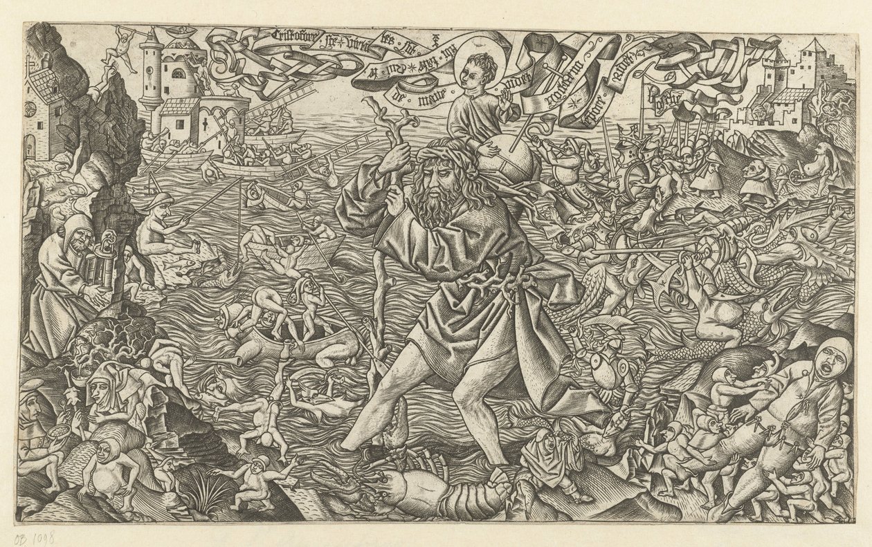 Szent Kristóf alkotó: Alart du Hameel