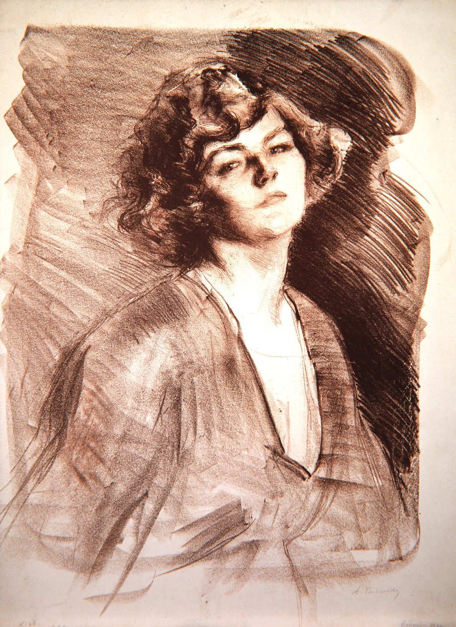 Enid Rustingtonban, 1920 alkotó: Albert de Belleroche