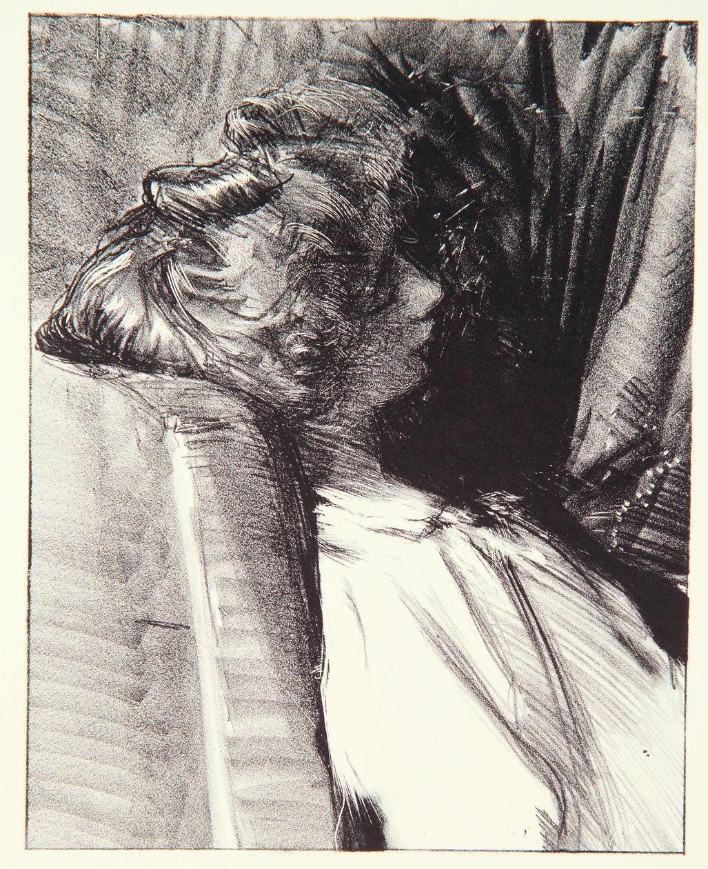 Indolence, 1904 körül alkotó: Albert de Belleroche