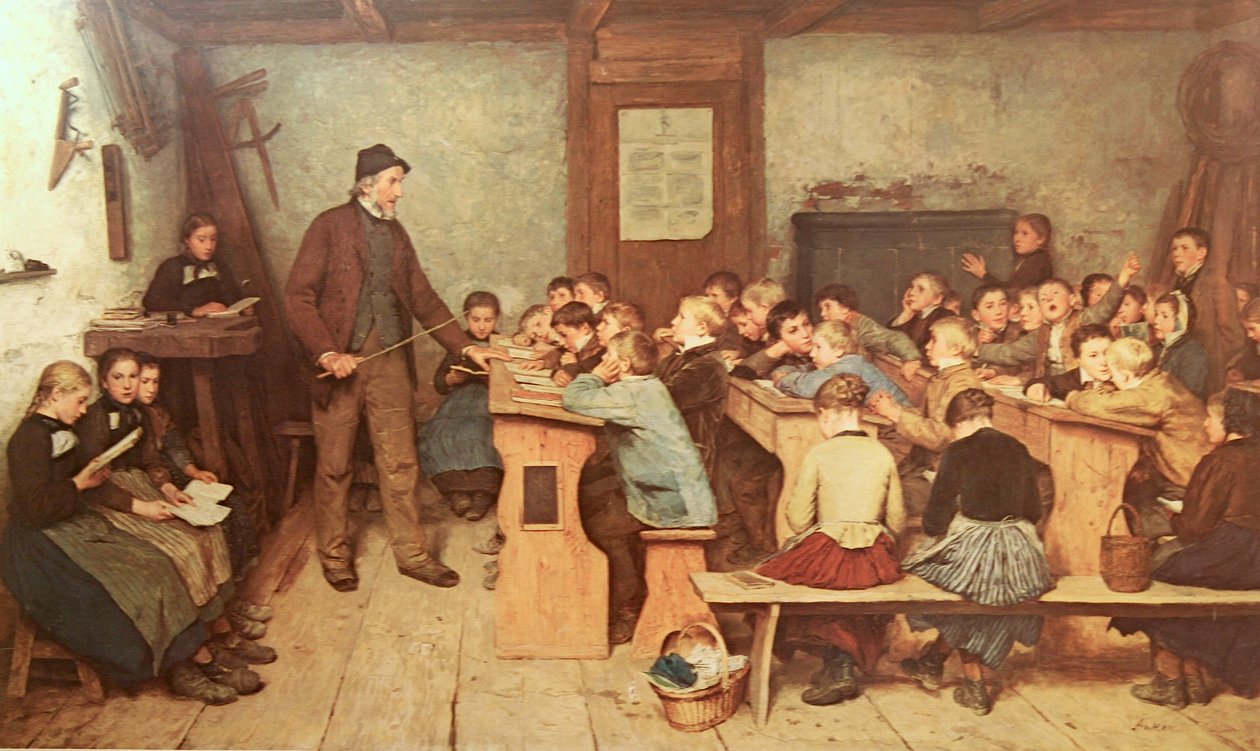 A falusi iskola alkotó: Albert Anker