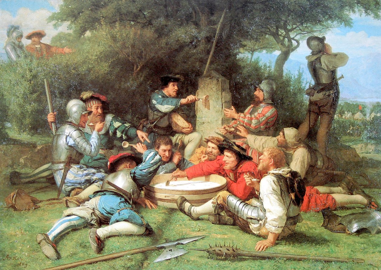 milksoup alkotó: Albert Anker