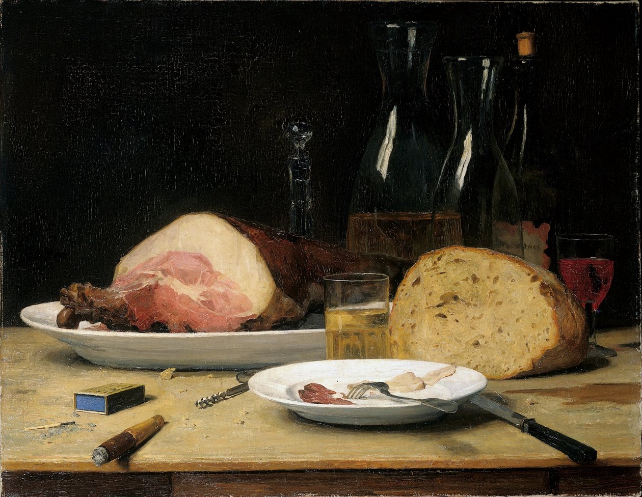 Csendélet alkotó: Albert Anker