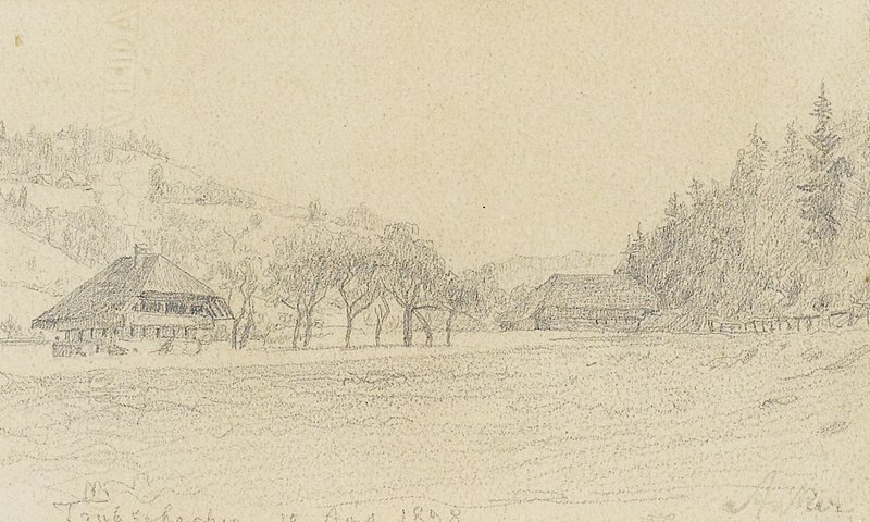 Trubschachen alkotó: Albert Anker