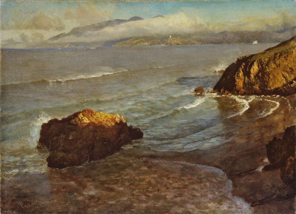 Bejárat az Aranykapuhoz alkotó: Albert Bierstadt