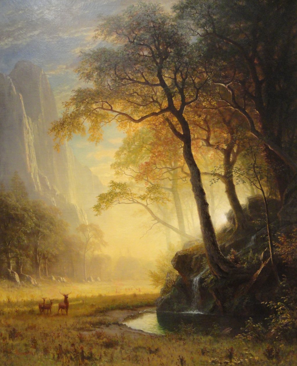 Hetch Hetchy Canyon alkotó: Albert Bierstadt